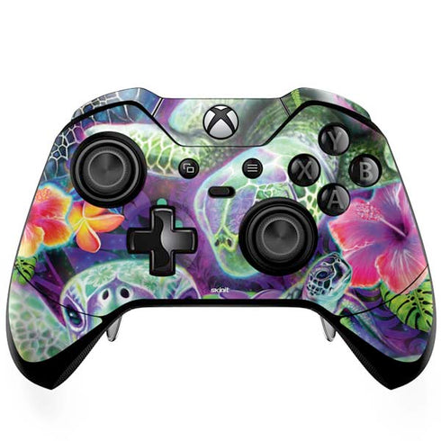 Rainbow Sea Turtles by Sheena Pike Xbox One Elite Controller Skin