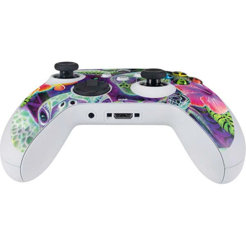 Rainbow Sea Turtles by Sheena Pike Xbox Series S Controller Skin