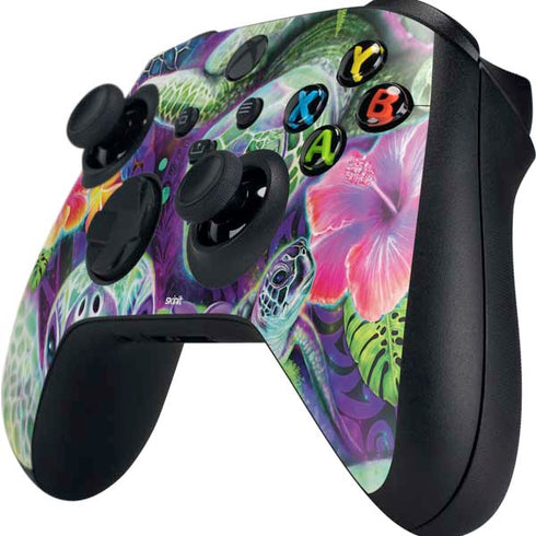 Rainbow Sea Turtles by Sheena Pike Xbox Series X Controller Skin