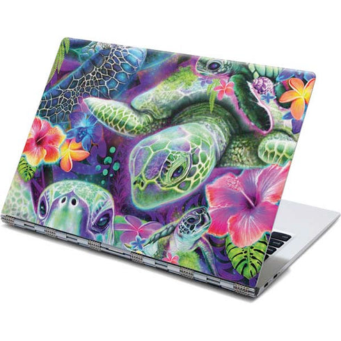 Rainbow Sea Turtles by Sheena Pike Yoga 910 2-in-1 14in Touch-Screen Skin