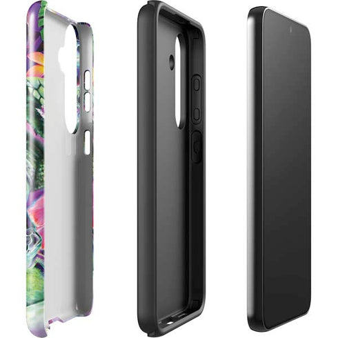 Rainbow Sea Turtles by Sheena Pike Galaxy S24 Plus Impact Case