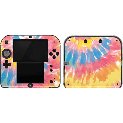 Rainbow Tie Dye Nintendo 2DS Skin
