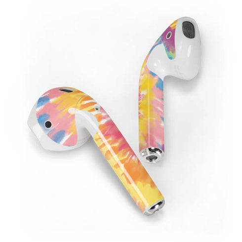 Rainbow Tie Dye Apple AirPods 2 Skin