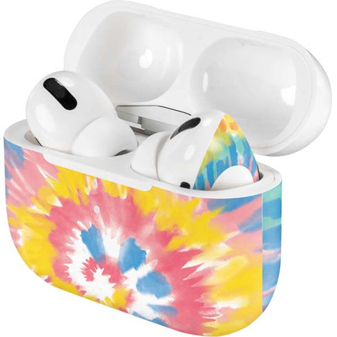 Rainbow Tie Dye Apple AirPods Pro Skin
