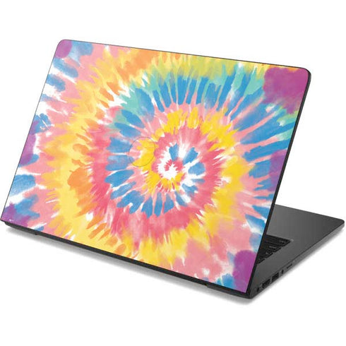 Rainbow Tie Dye Dell Chromebook Skin