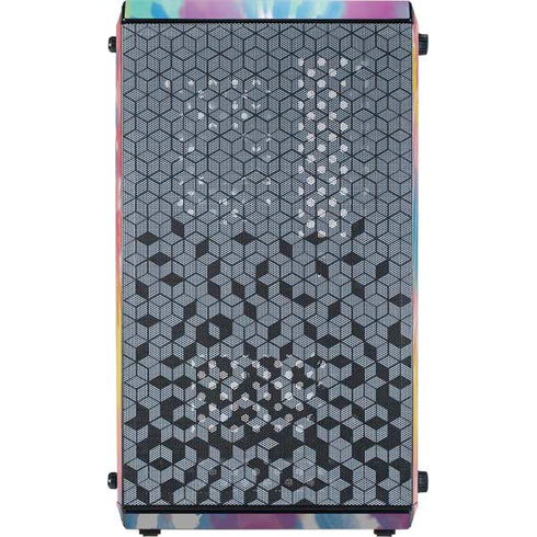 Rainbow Tie Dye Cooler Master MasterBox Q300L Mini Tower Skin