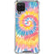 Rainbow Tie Dye Galaxy A12 Clear Case