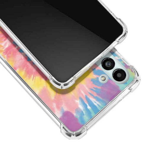 Rainbow Tie Dye Galaxy A13 5G Clear Case