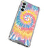 Rainbow Tie Dye Galaxy A15 5G Clear Case