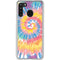 Rainbow Tie Dye Galaxy A21 Clear Case