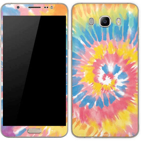Rainbow Tie Dye Galaxy J7 Skin