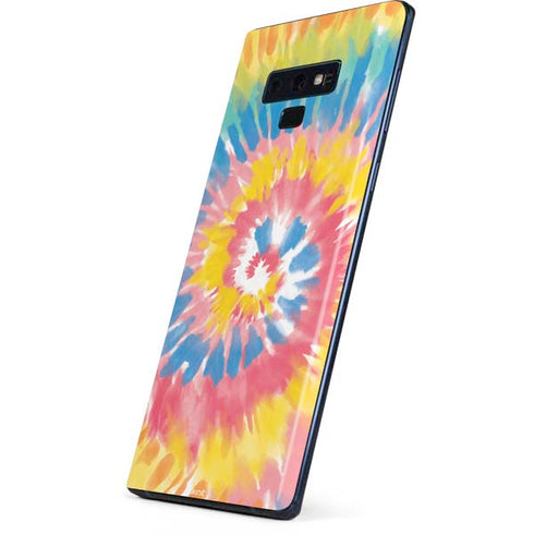 Rainbow Tie Dye Galaxy Note 9 Skin