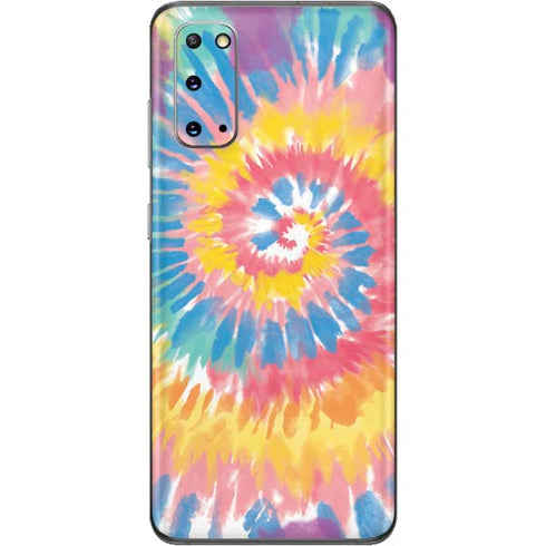 Rainbow Tie Dye Galaxy S20 Skin