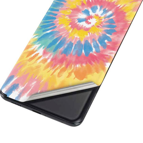 Rainbow Tie Dye Galaxy S21 Plus 5G Skin