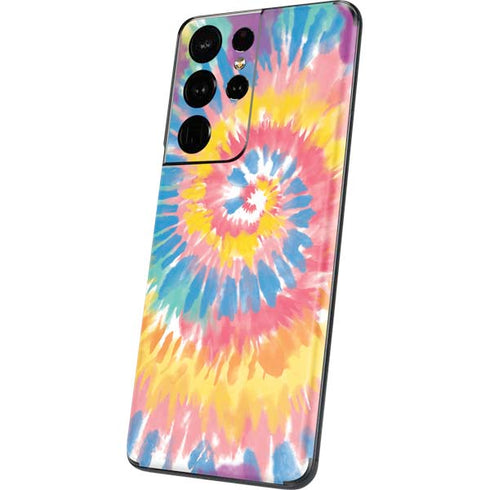 Rainbow Tie Dye Galaxy S21 Ultra 5G Skin