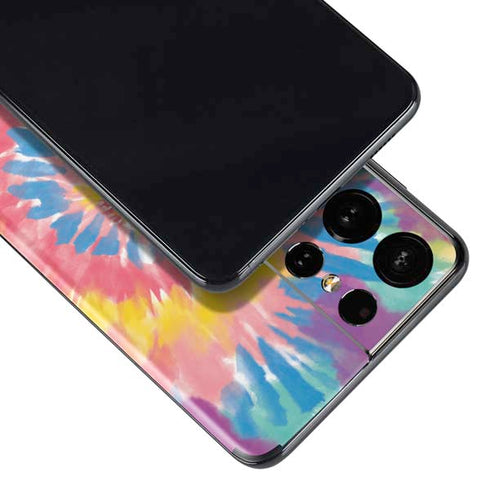 Rainbow Tie Dye Galaxy S21 Ultra 5G Skin