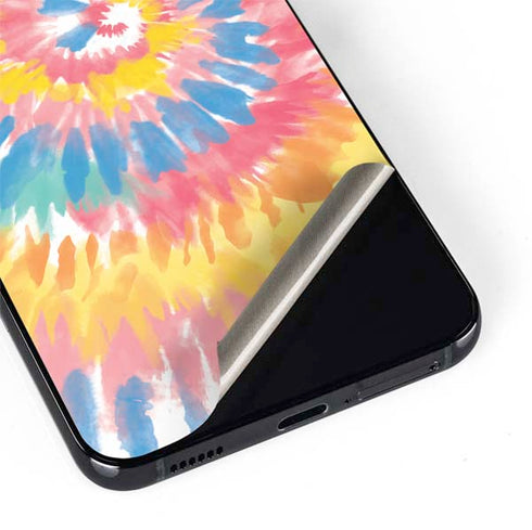 Rainbow Tie Dye Galaxy S22 Plus Skin