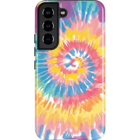 Rainbow Tie Dye Galaxy S22 Pro Case