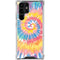 Rainbow Tie Dye Galaxy S22 Ultra Clear Case