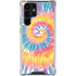 Rainbow Tie Dye Galaxy S22 Ultra Clear Case