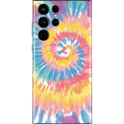 Rainbow Tie Dye Galaxy S22 Ultra Skin