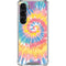 Rainbow Tie Dye Galaxy S23 Clear Case