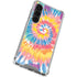 Rainbow Tie Dye Galaxy S23 Clear Case