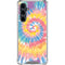 Rainbow Tie Dye Galaxy S23 FE Clear Case