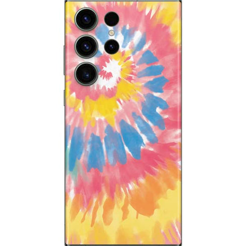 Rainbow Tie Dye Galaxy S23 Ultra Skin