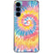 Rainbow Tie Dye Galaxy S24 Clear Case