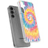 Rainbow Tie Dye Galaxy S24 Plus Clear Case