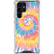 Rainbow Tie Dye Galaxy S24 Ultra Clear Case