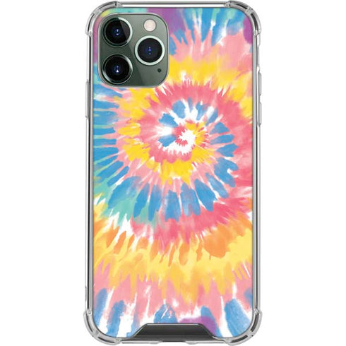 Rainbow Tie Dye iPhone 11 Pro Max Clear Case