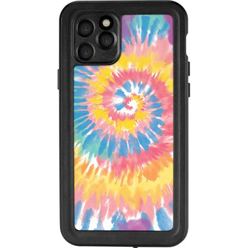 Rainbow Tie Dye iPhone 11 Pro Waterproof Case