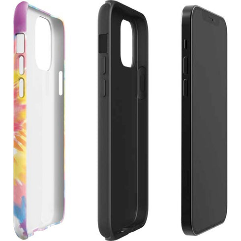 Rainbow Tie Dye iPhone 12 Pro Impact Case