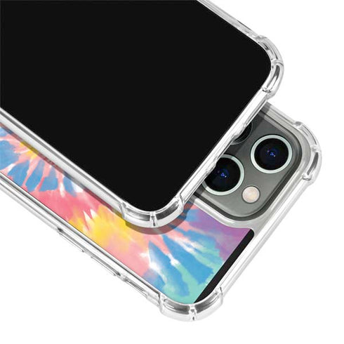 Rainbow Tie Dye iPhone 13 Pro Clear Case