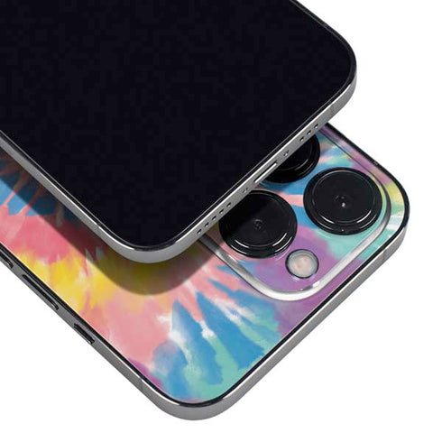 Rainbow Tie Dye iPhone 14 Pro Skin
