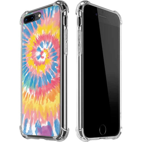 Rainbow Tie Dye iPhone 7/8 Plus Clear Case