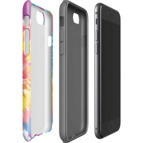 Rainbow Tie Dye iPhone SE (2nd & 3rd Gen) Pro Case
