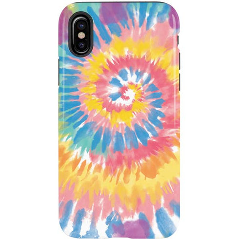 Rainbow Tie Dye iPhone X Pro Case