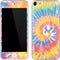 Rainbow Tie Dye Apple iPod Skin