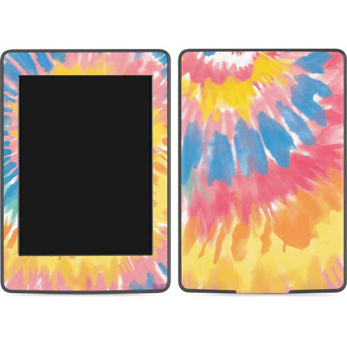 Rainbow Tie Dye Amazon Kindle Skin