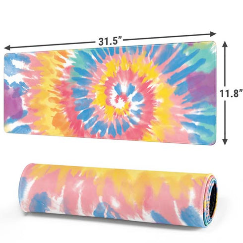 Rainbow Tie Dye Gaming Mouse Pad