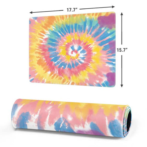 Rainbow Tie Dye Gaming Mouse Pad