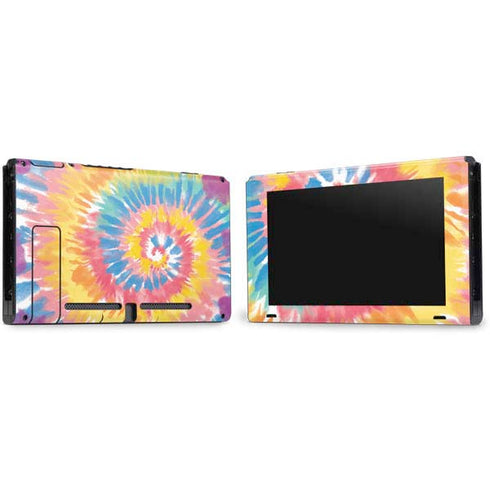 Rainbow Tie Dye Nintendo Switch Bundle Skin