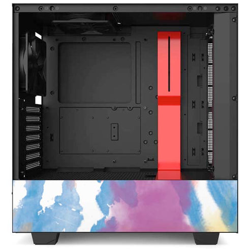 Rainbow Tie Dye NZXT H510 Compact ATX Mid-Tower Case Skin