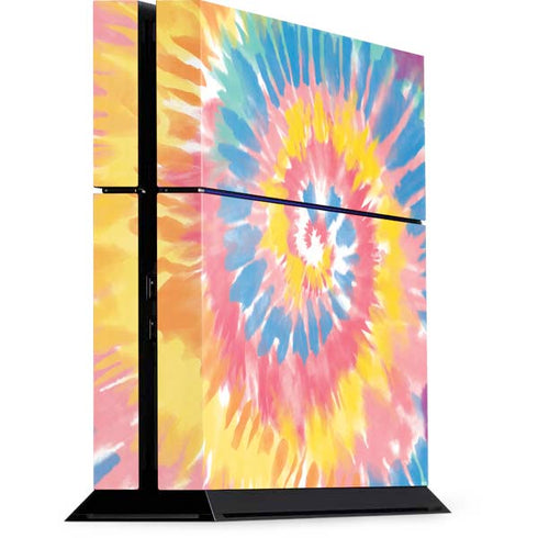 Rainbow Tie Dye PS4 Console Skin