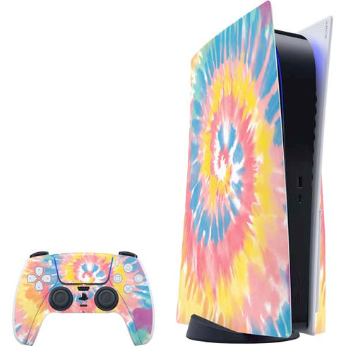 Rainbow Tie Dye PS5 Bundle Skin