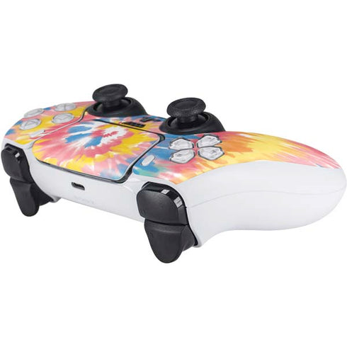 Rainbow Tie Dye PS5 Controller Skin