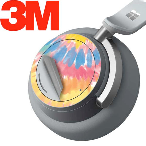 Rainbow Tie Dye Surface Headphones Skin